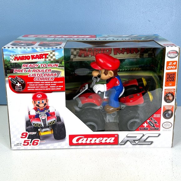Carrera RC Nintendo Mario Kart 1:20 Scale Remote Control Toy Car QUAD 4 Wheeler - Picture 6 of 6